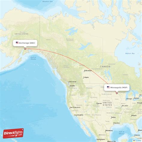 anchorage to msp|Flights from Anchorage to Minneapolis: ANC to MSP Flights